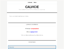 Tablet Screenshot of calvicie.info