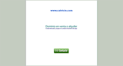 Desktop Screenshot of calvicie.com